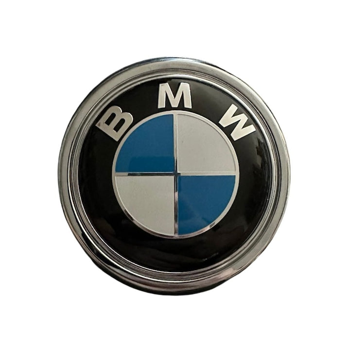 Emblema BMW, Maf, argintiu/negru, montaj pe portbagaj, pentru X5/X6/F15/F16