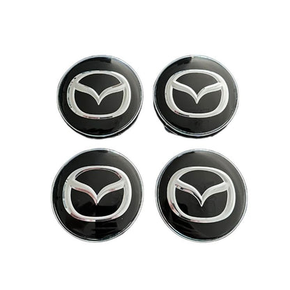 Set 4 capace roti 60mm Mazda compatibil/inlocuitor janta aliaj