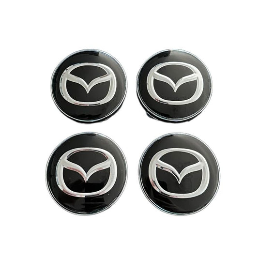 Set 4 capace roti 60mm Mazda compatibil/inlocuitor janta aliaj
