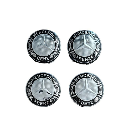 Set 4 capace roti 60mm Mercedes compatibil/inlocuitor janta aliaj