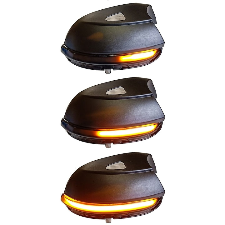 Set 2 Semnalizari Led Oglinda Dinamice, Secventiale dedicate pentru Passat CC, Passat B7, Eos, Jetta, Beetle, Scirocco - D0169