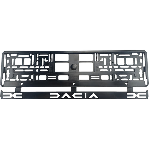 Set 2 bucati, suport numar inmatriculare Dacia II