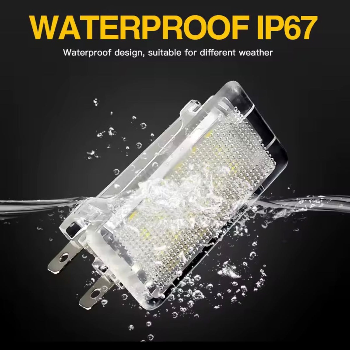 Lampa LED interior/portbagaj pentru Opel Vectra A, B, C, Zafira A, Astra F, G, H, Corsa A, B, C, D, Kadett E, Omega A, B, Senator B, Signum, Insignia A, Agila A, B, Ascona C, Calibra, Tigra