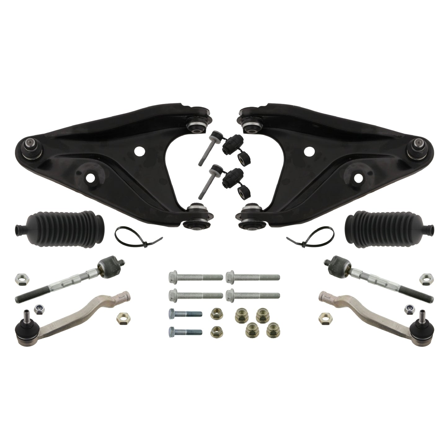 Set suspensie brațe Dacia Logan I, conține 10 piese