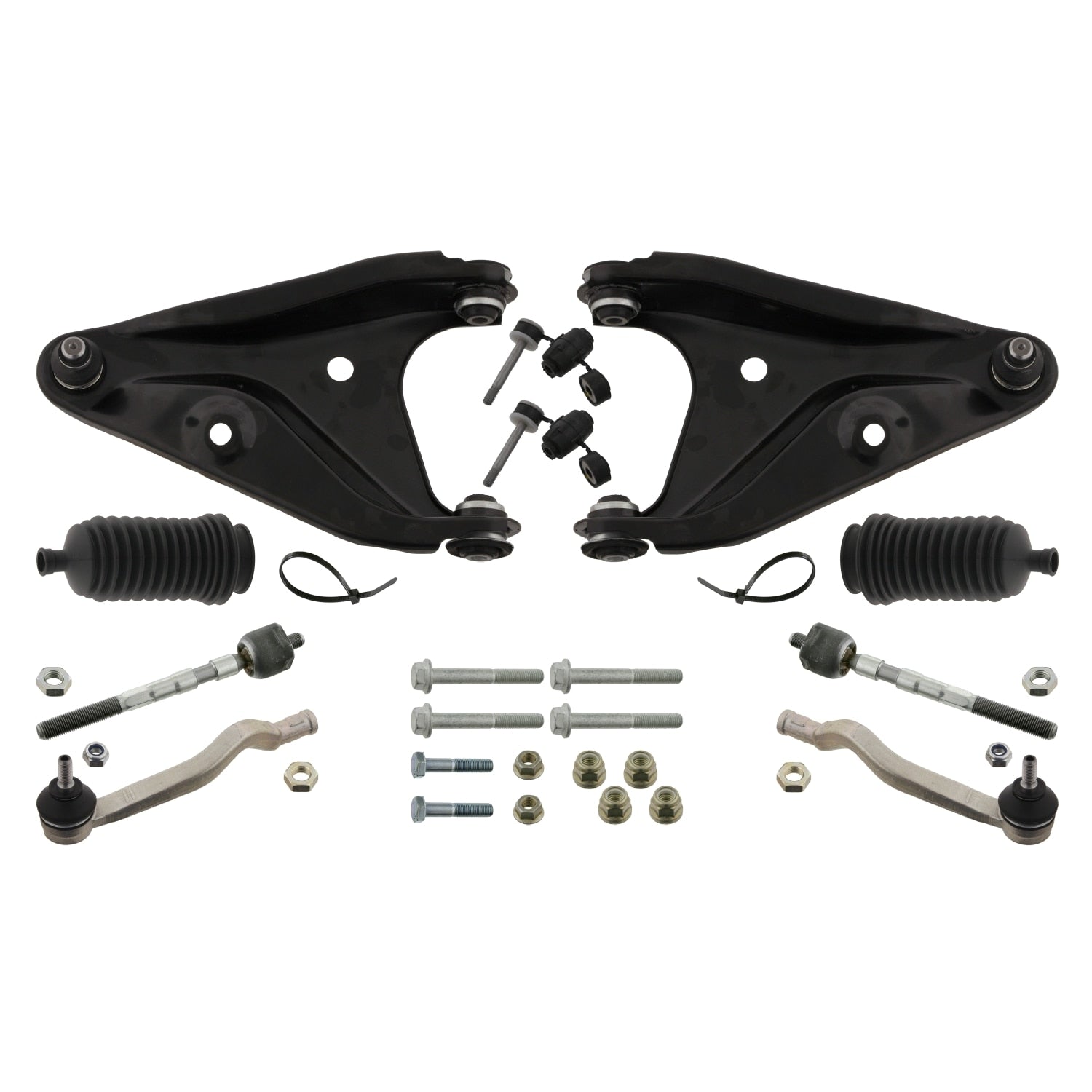 Set suspensie brațe Dacia Logan I, conține 10 piese