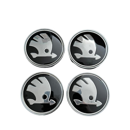 Set 4 capace roti 68mm Skoda compatibil/inlocuitor janta aliaj