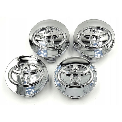 Set 4 capace centrale TOYOTA 62mm