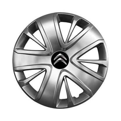 Set 4 Capace Roti R15 AUTOHELIX MSA ®, Potrivite Jantelor de 15 inch, pentru CITROEN, Model 341