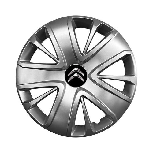 Set 4 Capace Roti R15 AUTOHELIX MSA ®, Potrivite Jantelor de 15 inch, pentru CITROEN, Model 341