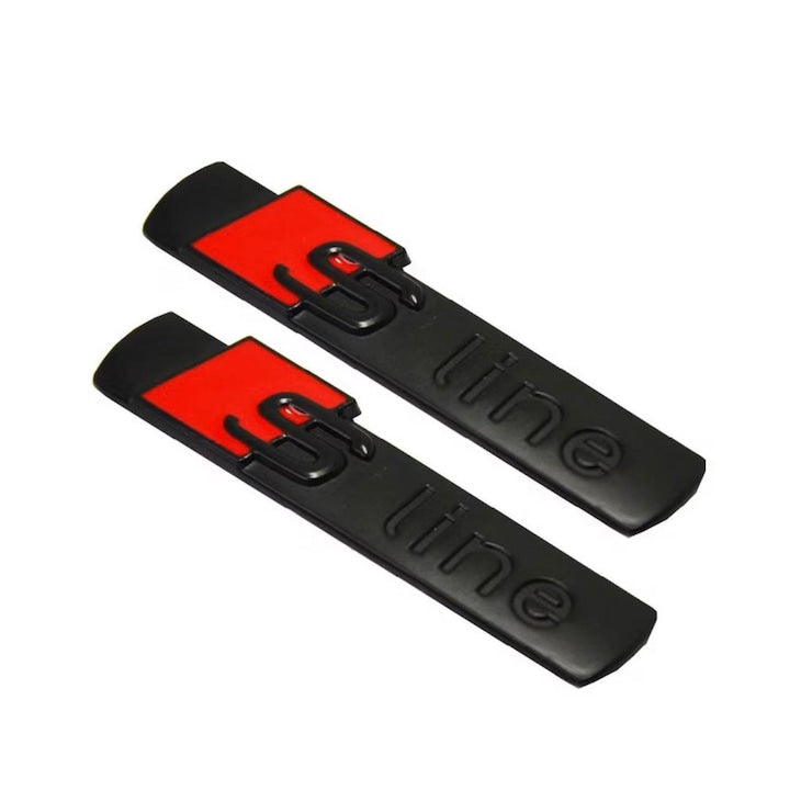 Set 2 Emblema metalica S-line AUDI
