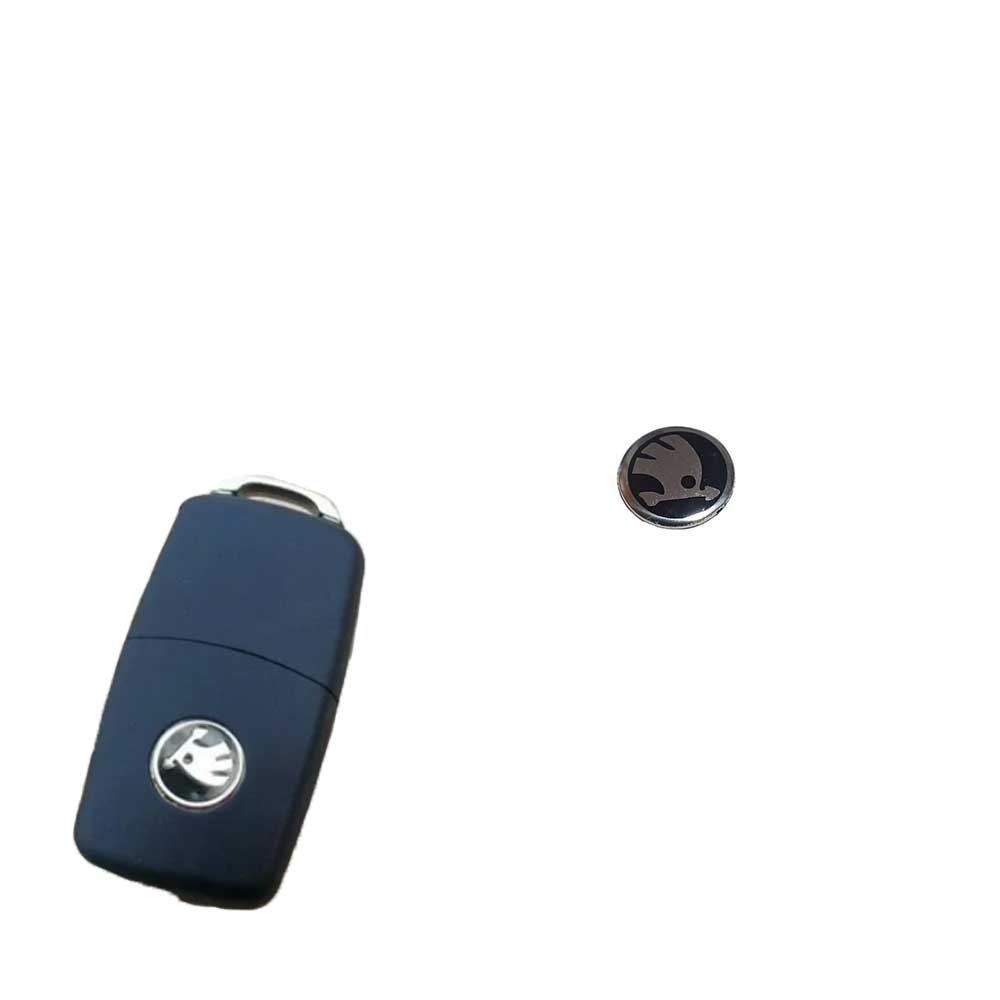Emblema Cheie Skoda, Culoare Negru 14mm
