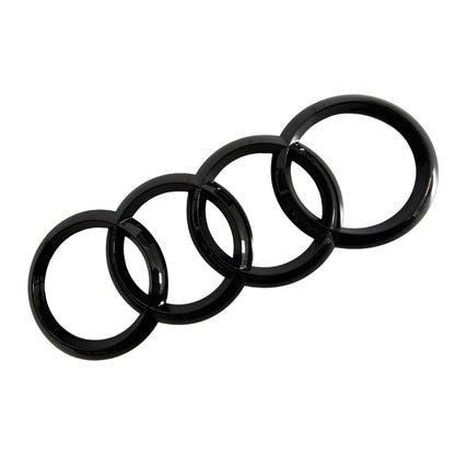 Emblema Logo Audi Negru Spate