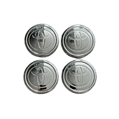 Set 4 capace jante TOYOTA, 57mm, Chrome