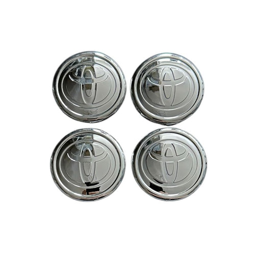 Set 4 capace jante TOYOTA, 57mm, Chrome
