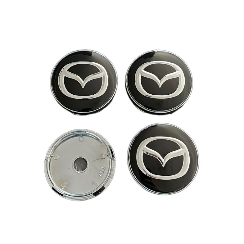 Set 4 capace roti 60mm Mazda compatibil/inlocuitor janta aliaj