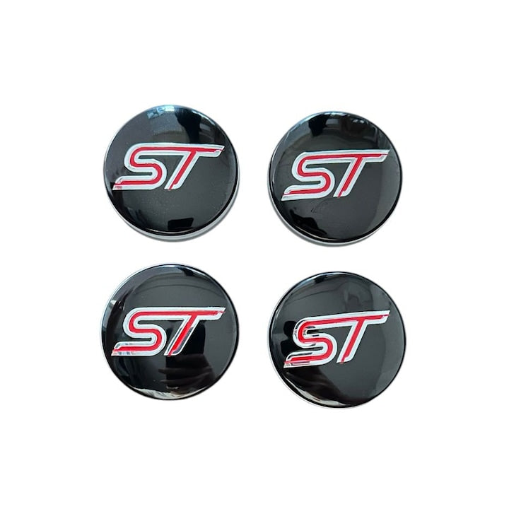 Set 4 capace roti Ford ST 54mm, compatibile cu jantele din aliaj