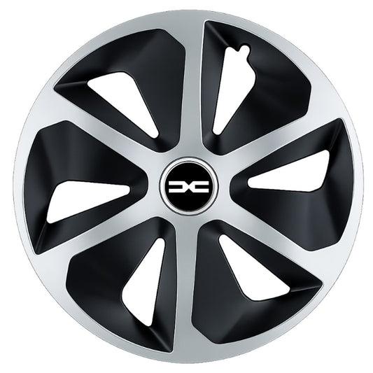 Set 4 capace roti Roco Gri-Negru R14 Compatibil Cu Dacia Nou