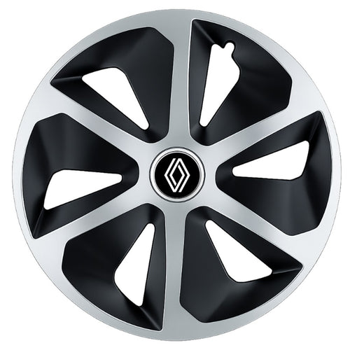 Set 4 capace roti Roco Gri-Negru R16 Compatibil Cu Renault Nou