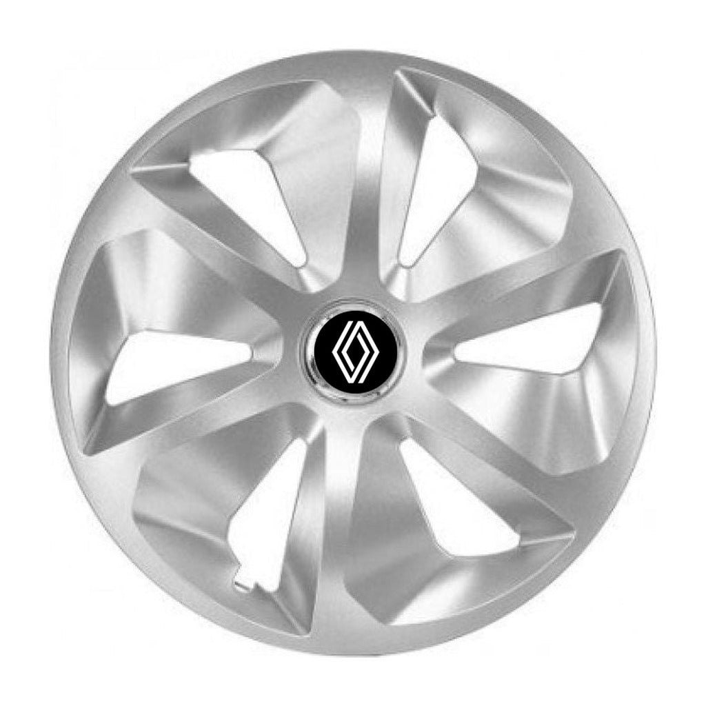 Set 4 Capace Roti Roco Gri R16, pentru Renault Nou