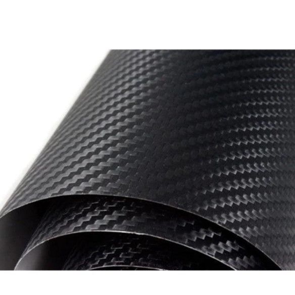 Rola Folie Carbon Auto 3D, dimensiune 1x1,27m, Negru