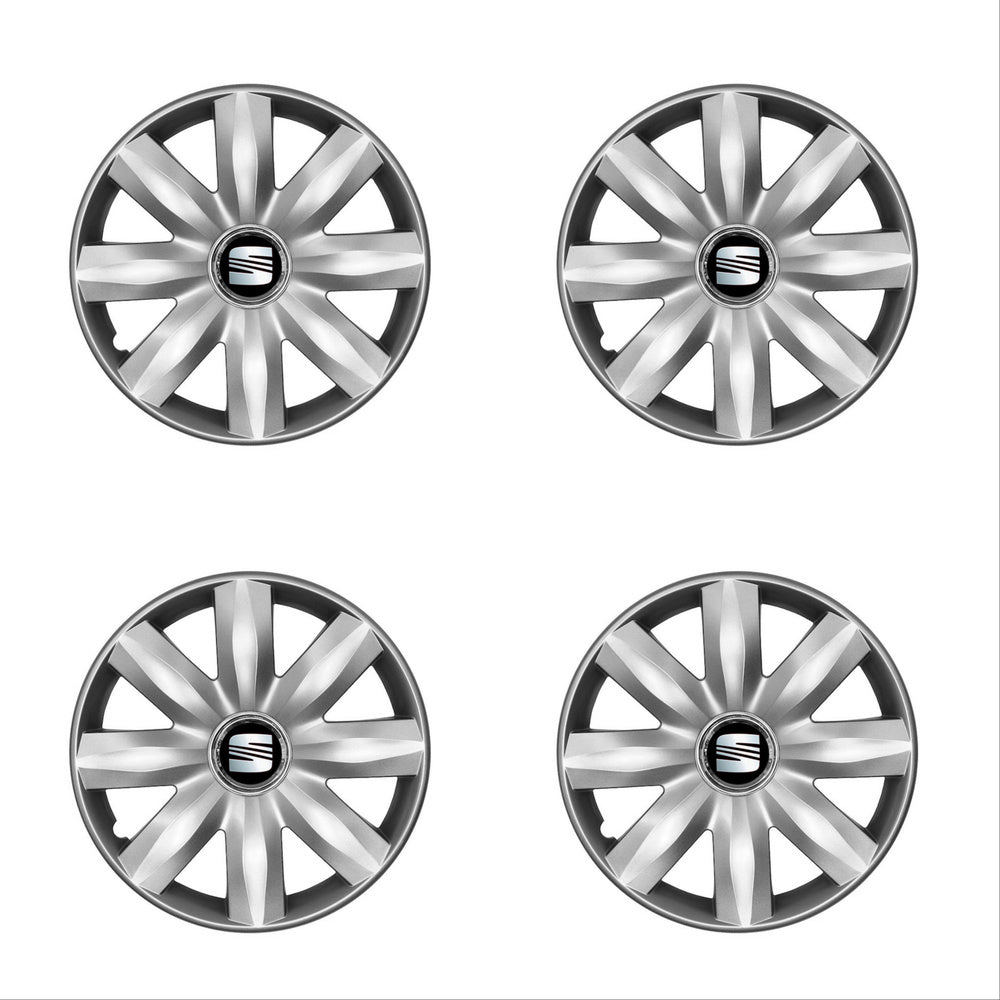 Set 4 capace roti potrivite jantelor de 14 inch compatibile Seat, Model - 221