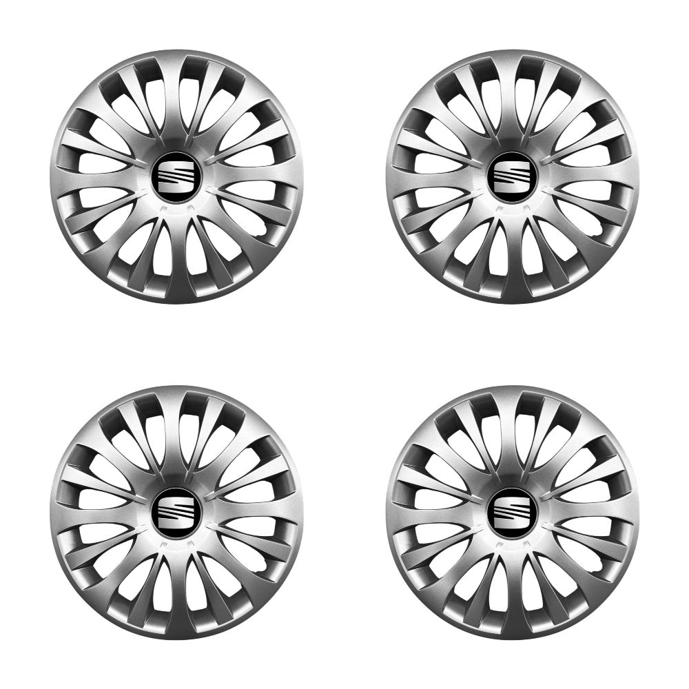 Set 4 capace roti potrivite jantelor de 15 inch compatibile gama SEAT model - 329