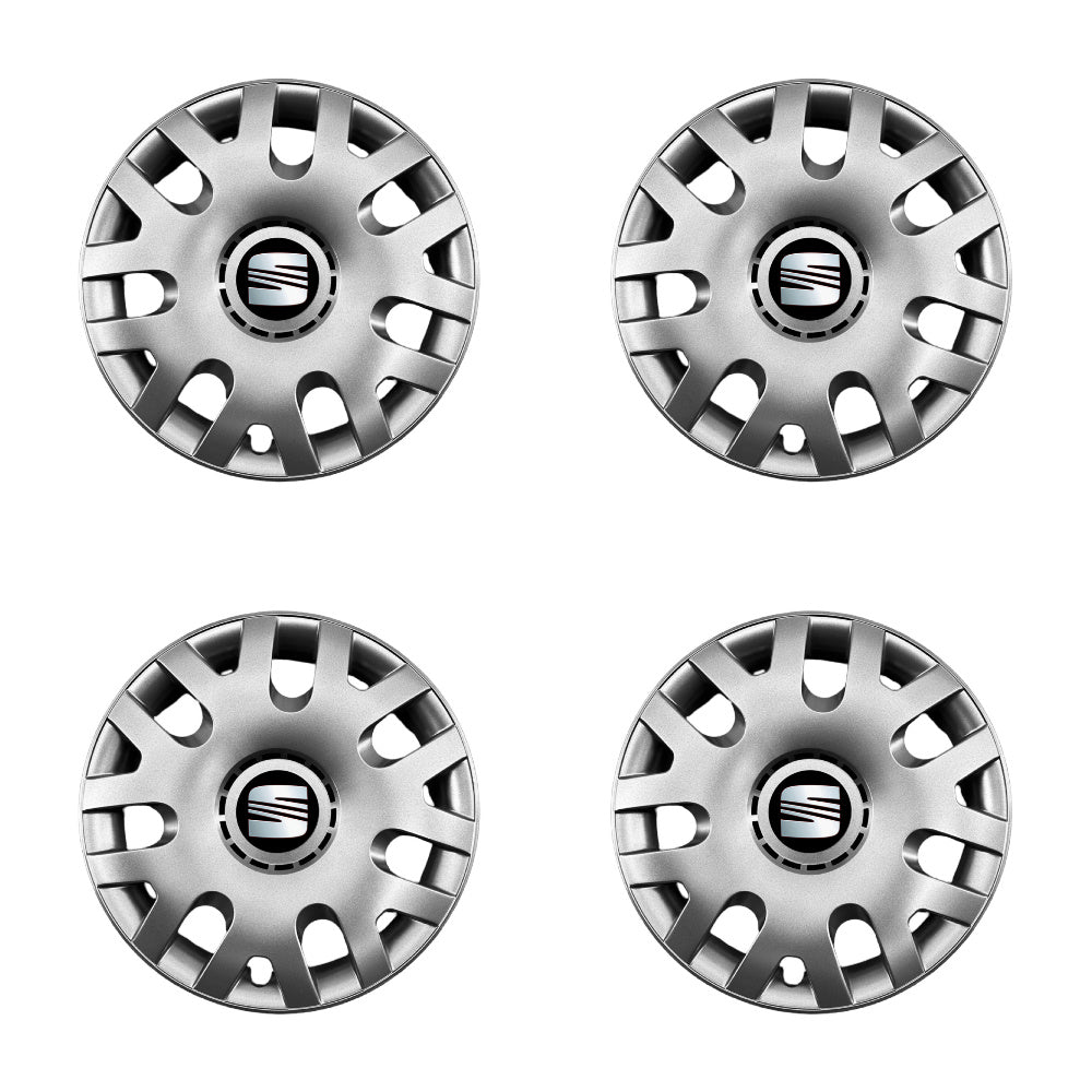Set 4 capace roti potrivite jantelor de 14 inch compatibile Seat, Model - 204