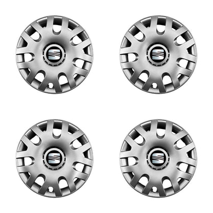 Set 4 capace roti potrivite jantelor de 14 inch compatibile Seat, Model - 204