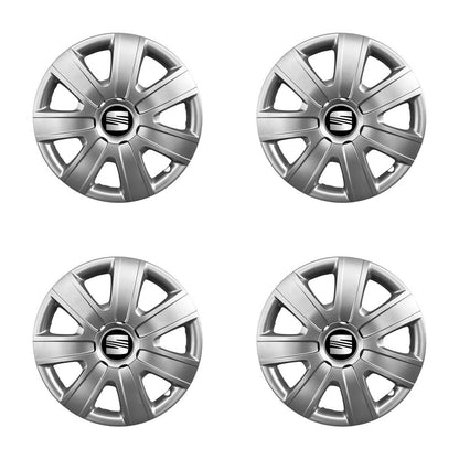 Set 4 capace roti 16 inchi (R16) compatibile SEAT Leon, Altea, Alhambra, Ibiza, Cordoba, Exeo Model - 415
