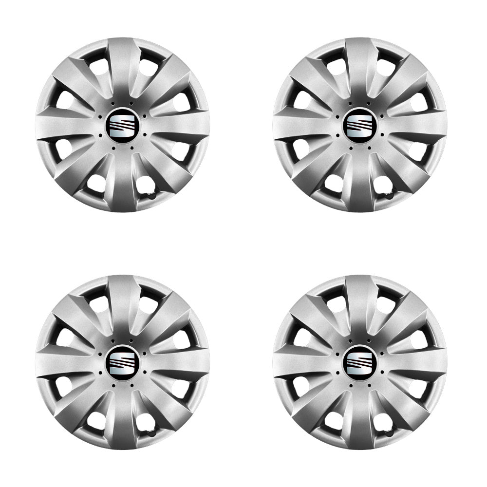 Set 4 capace roti potrivite jantelor de 15 inch compatibile gama Seat, model - 321