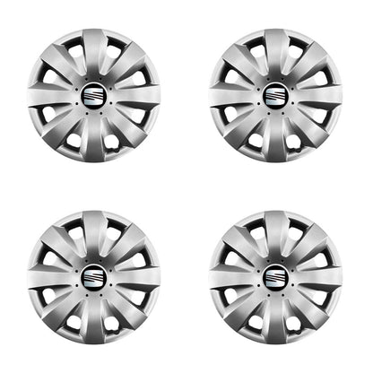 Set 4 capace roti potrivite jantelor de 15 inch compatibile gama Seat, model - 321