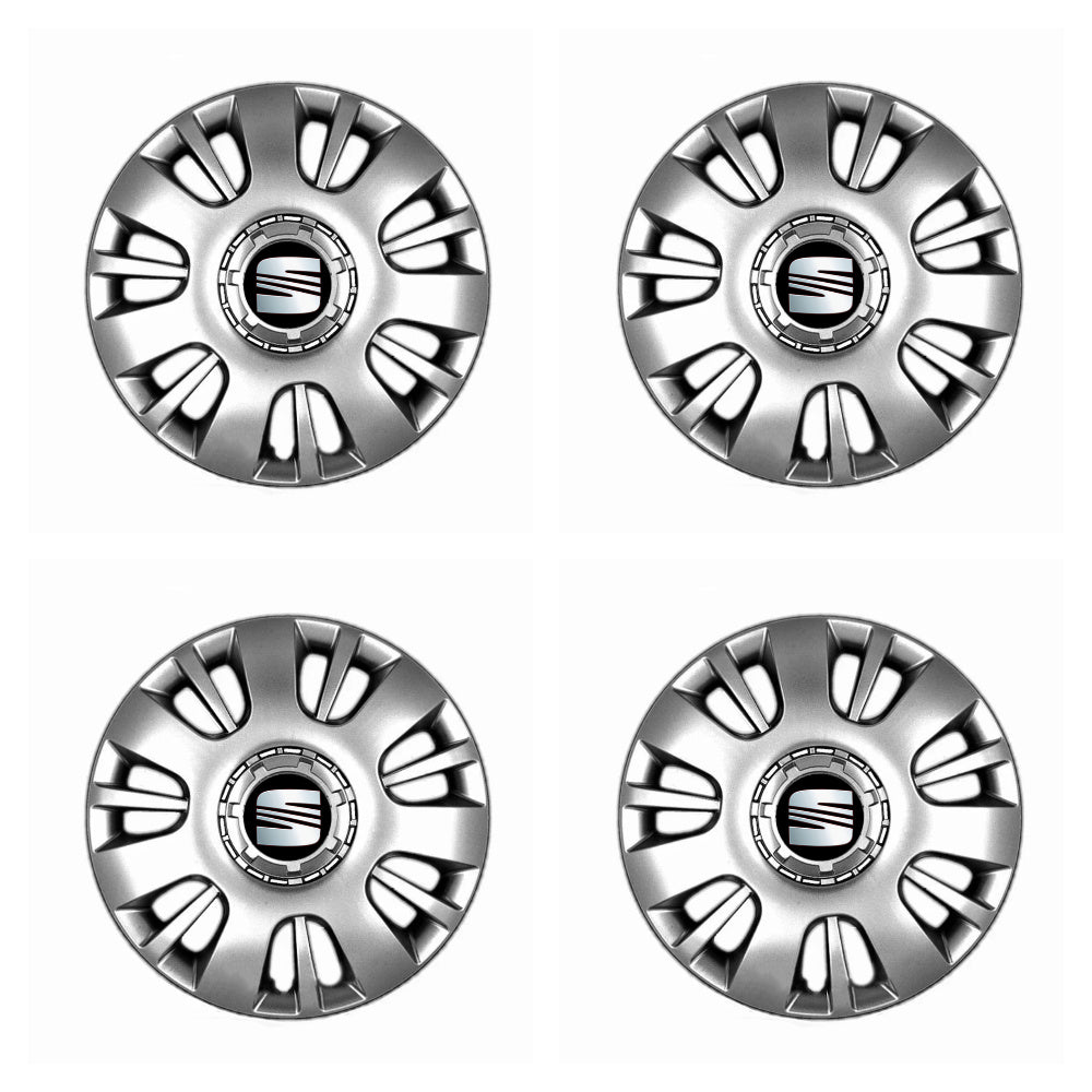 Set 4 capace roti potrivite jantelor de 16 inch compatibile gama SEAT model - 407
