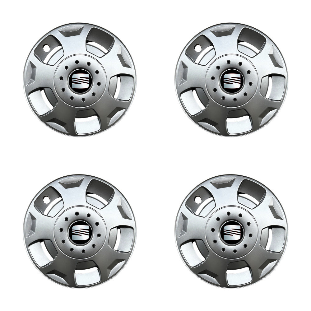 Set 4 capace roti potrivite jantelor de 15 inch compatibile gama SEAT model - 342