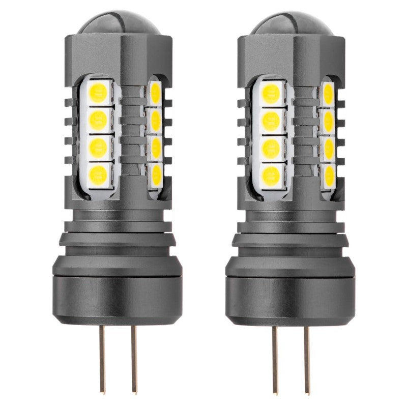 Set 2 Becuri auto CANBUS 3030 18SMD HP24W Alb 12V/24V