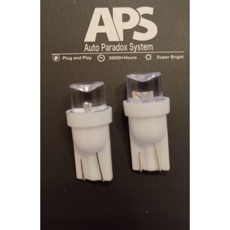 Set 2 becuri auto W5W/ T10- 1 Smd alb