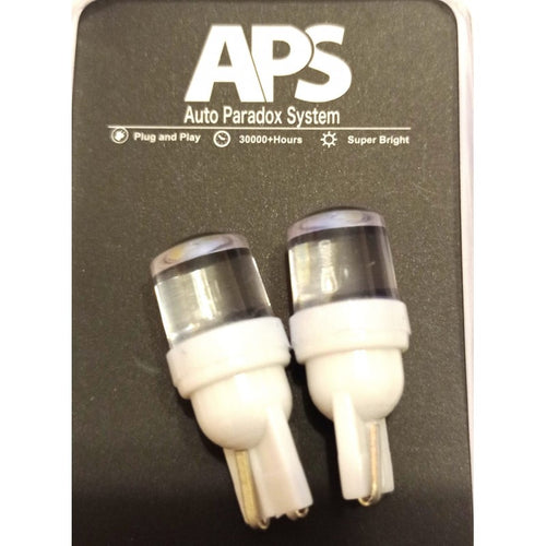 Set 2 becuri auto W5W/ T10 - 12V Alb