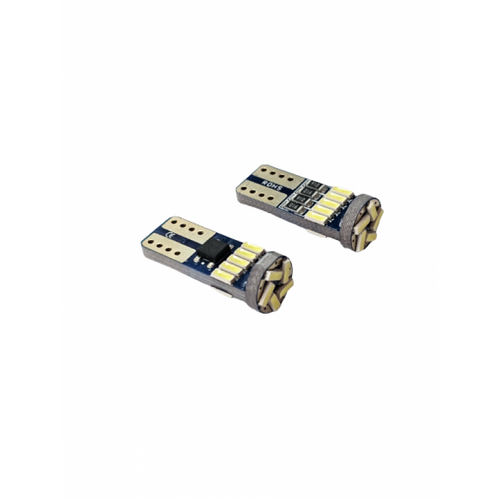 Set 2 becuri auto W5W/ T10 - 15  SMD-CANBUS-alb
