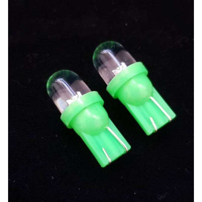 Set 2 becuri auto W5W/ T10-  1smd verde