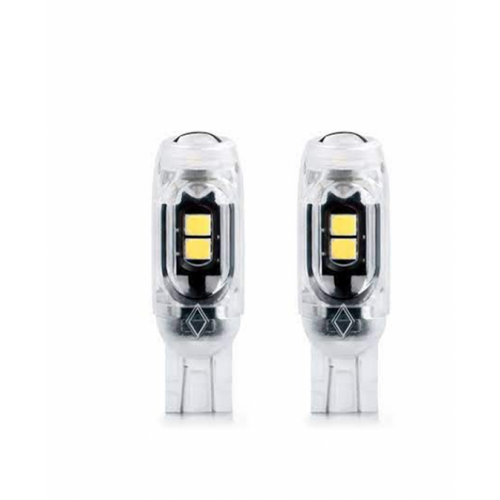 Set 2 becuri auto W5W/ T10-5 Smd -12V-alb