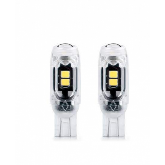 Set 2 becuri auto W5W/ T10-5 Smd -12V-alb