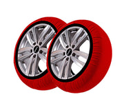 Set 2 bucati lanturi 3D pentru zapada textile 100% tractiune marimea M