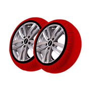 Set 2 bucati lanturi 3D pentru zapada textile 100% tractiune marimea S