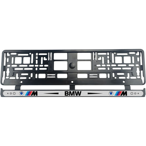 2 darabos BMW MPower II rendszámtáblatartó készlet