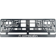 Set 2 bucati, suport numar inmatriculare Carbon, Citroen