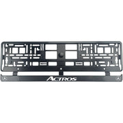 Set 2 bucati, suport numar inmatriculare Carbon, Mercedes Actros