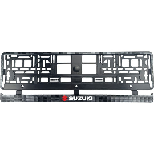 2 darabos szett, Karbon rendszámtábla tartó, Suzuki II