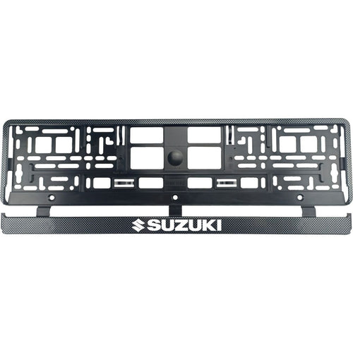 2 darabos szett, Karbon rendszámtábla tartó, Suzuki