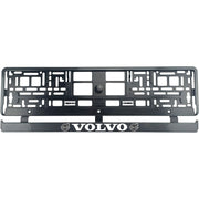 Set 2 bucati, suport numar inmatriculare carbon VOLVO