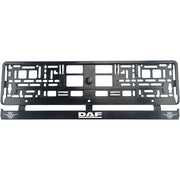 Set 2 bucati, suport numar inmatriculare DAF