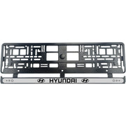 Set 2 bucati, suport numar inmatriculare Hyundai